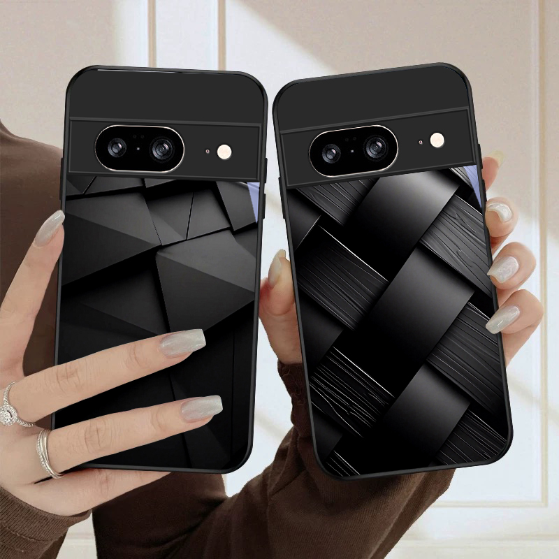 Google Pixel 9 Pro - ダークジオメトリックテクスチャ Google Pixel 10 Pro XL