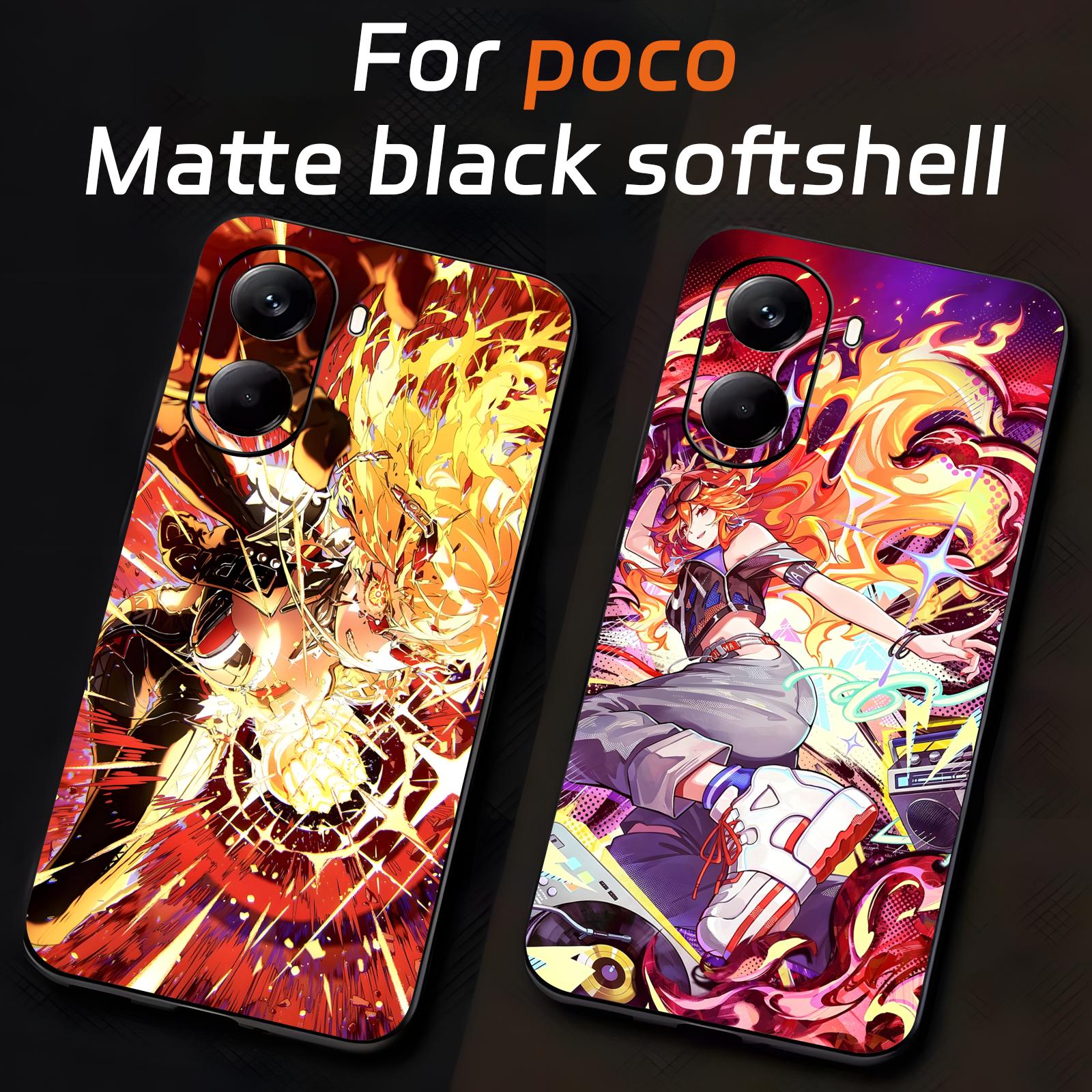 Xiaomi Poco X6 - 原神インパクト Mavuika 電話ケース Xiaomi POCO M7