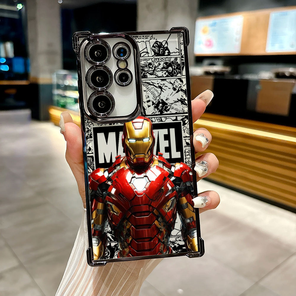 マーベル スパイダーマン アイアンマン コミックケース Sa - Samsung Galaxy S24 のレビューと価格