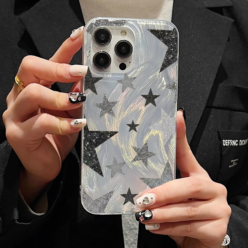 輝く星柄のおしゃれなスマホケース iPhone 17 16  - Apple Iphone 15 のレビューと価格