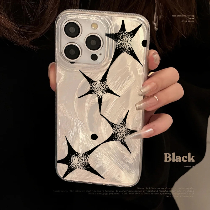 輝く星柄のおしゃれなスマホケース iPhone 17 16  - Apple Iphone 15 のレビューと価格