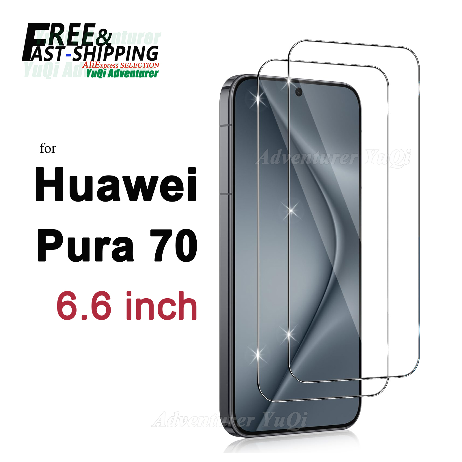 Huawei Pura用スクリーンプロテクター,HDクリスタ - Huawei Pura 70 のレビューと価格