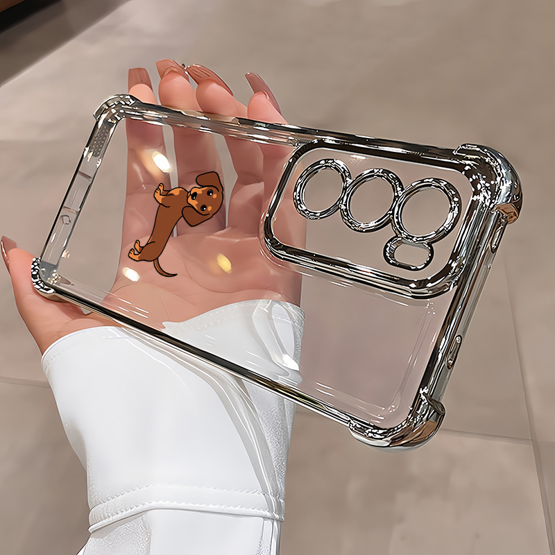 漫画ダックスフント柄のOPPO Reno 16 FS 15C - Oppo Reno 12 のレビューと価格